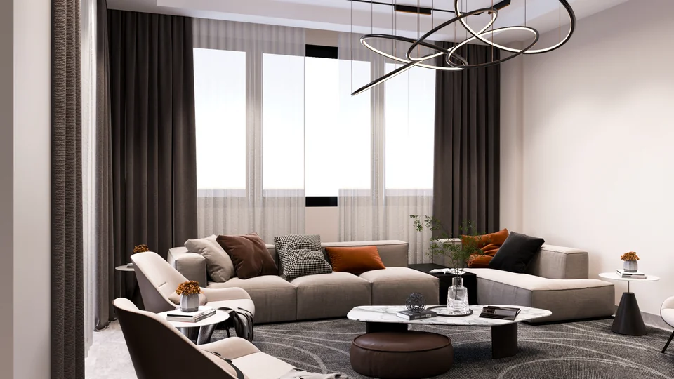 Lowe Villas — salon tasarımı